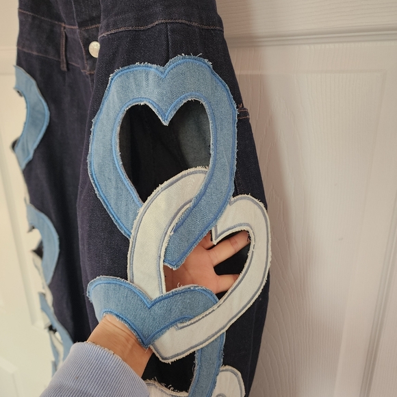 Akira HEART EYES FOR YOU DENIM JUMPSUIT - Picture 10 of 16